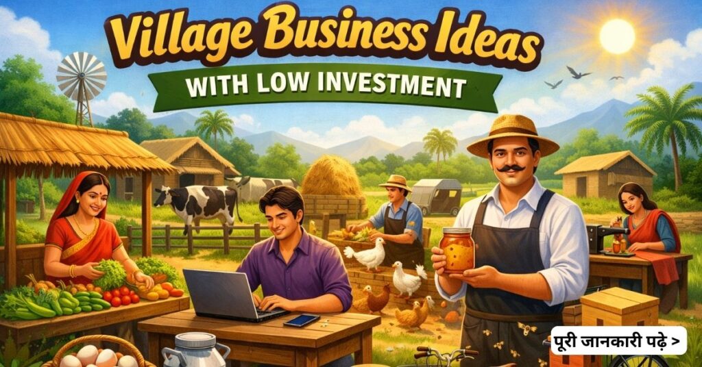 Village Business Ideas with Low Investment